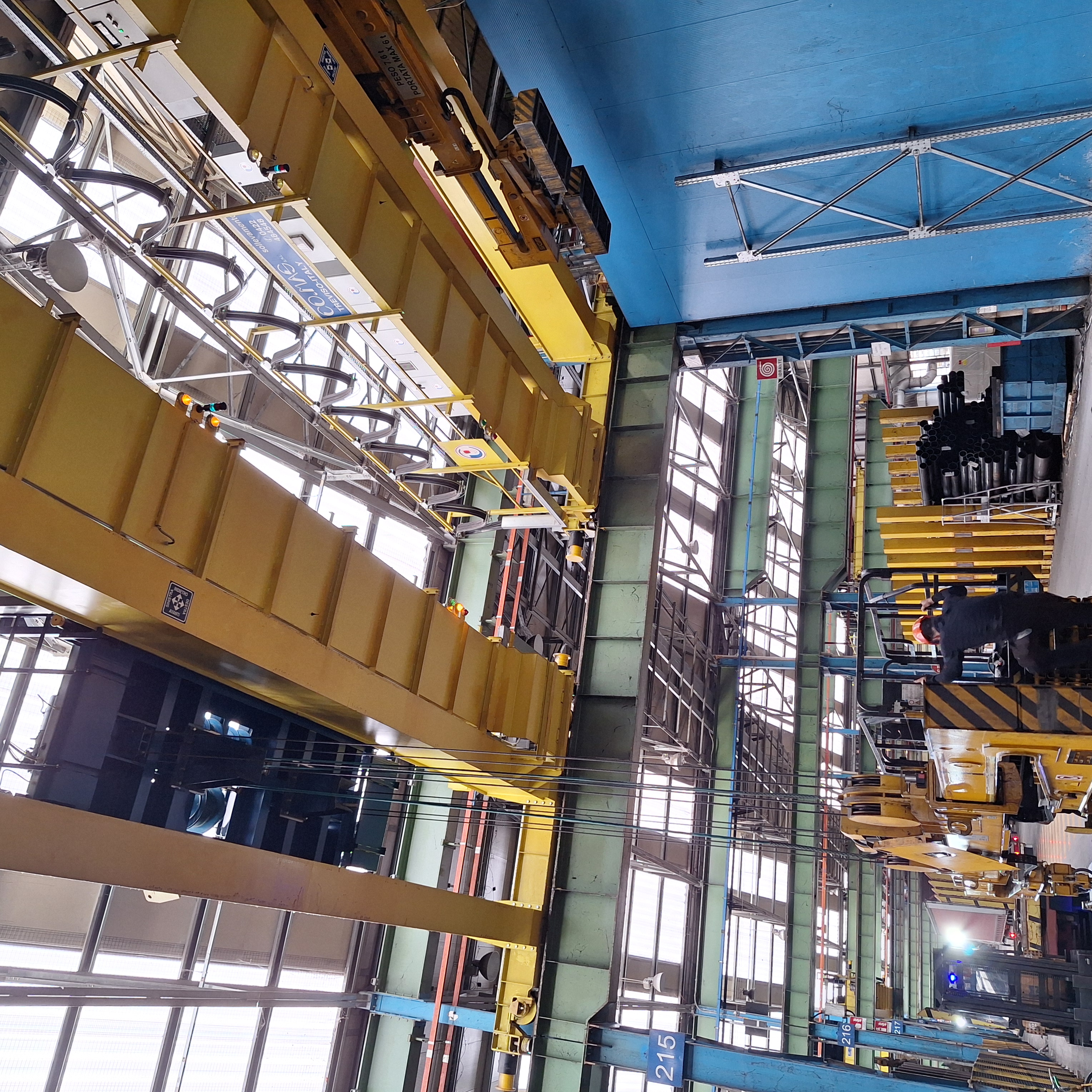 Dilatazione termica e comportamento dei carriponte in capannoni industriali